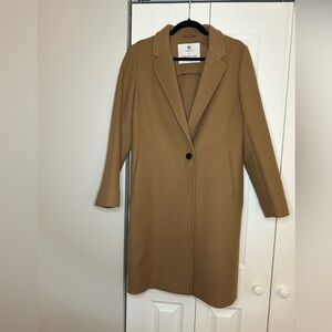 Babaton The Steadman Coat in tan